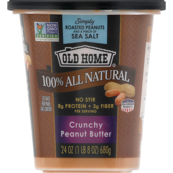 Spreads Old Home Peanut Butter, 100% All Natural, Crunchy hero