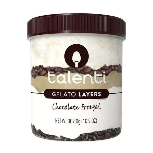 Ice Cream & Ice Talenti Gelato Layers Chocolate Pretzel hero