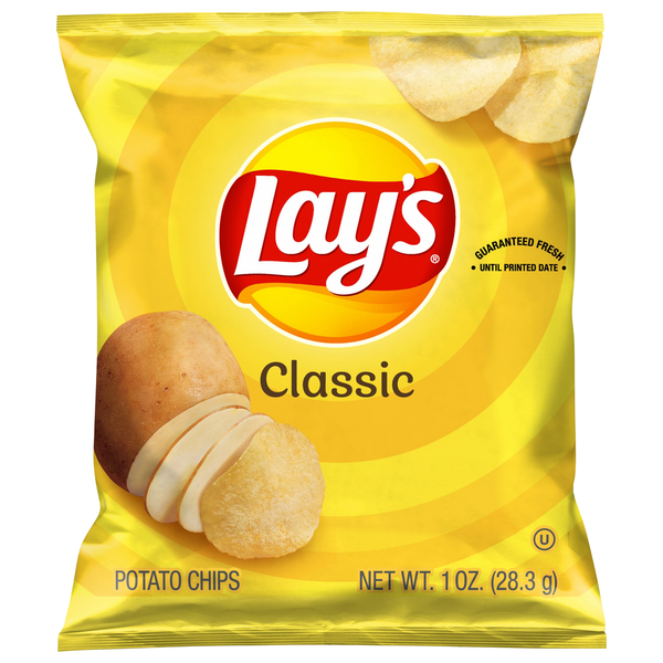 Chips & Pretzels Lay's Potato Chips, Classic hero