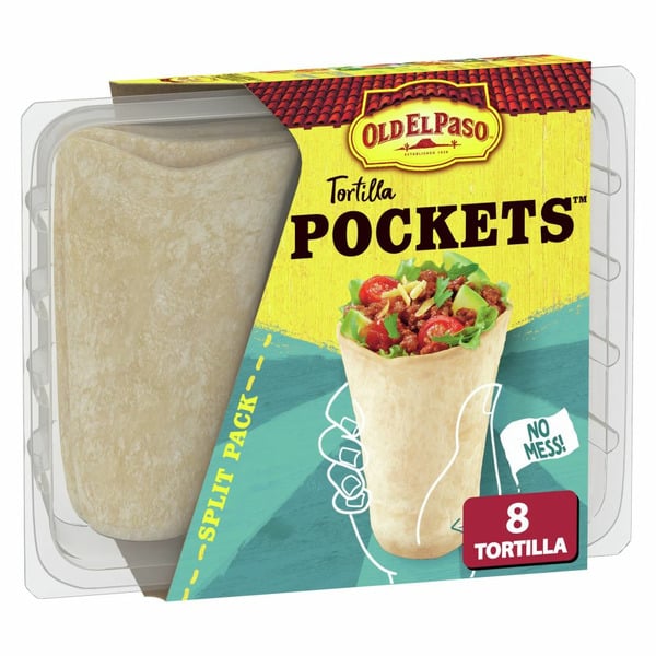 Tortillas & Flat Bread Old El Paso Tortilla Pockets hero