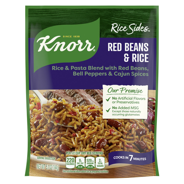 Instant Foods Knorr Rice Sides Red Beans & Rice hero