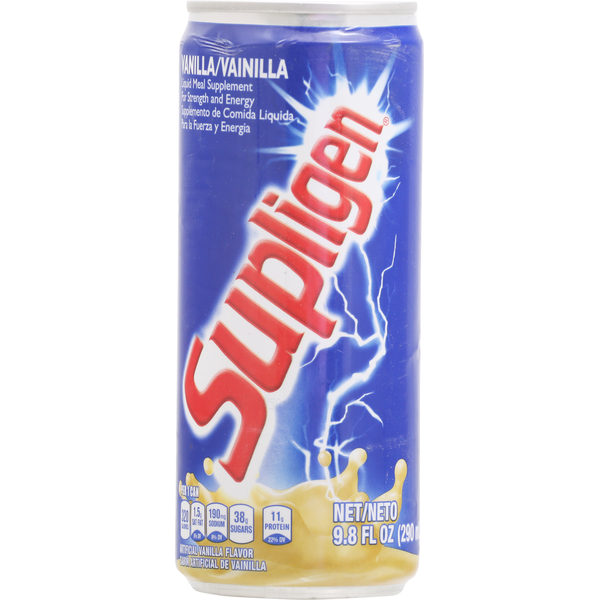 Protein & Meal Replacements Supligen Liquid Meal Supplement, Vanilla hero