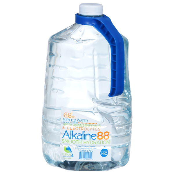 Water, Seltzer & Sparkling Water Alkaline88 Purified Water, Smooth Hydration hero