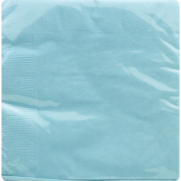 Paper Goods Sensations Napkins, Spa Blue, 2 Ply hero