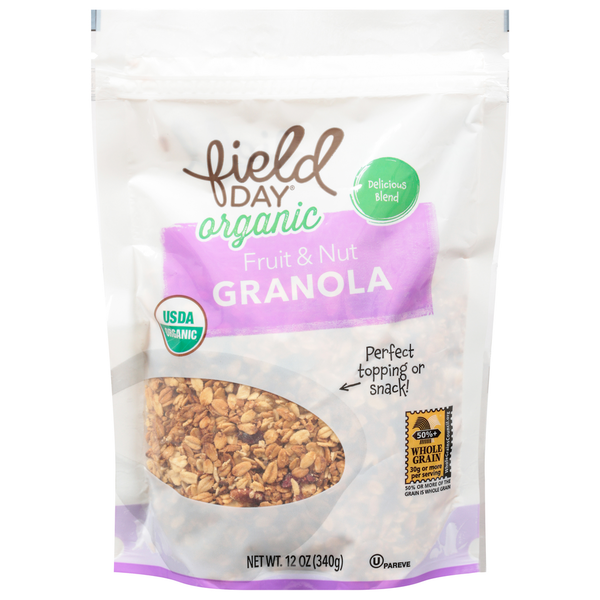 Granola FIELD DAY Granola, Organic, Fruit & Nut hero