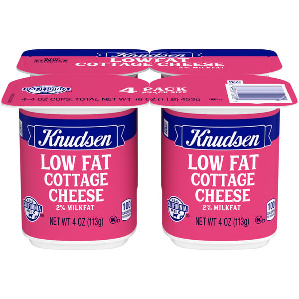 Other Creams & Cheeses R.W. Knudsen Family On The Go Lowfat Cottage Cheese with 2% Milkfat hero