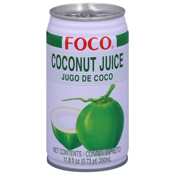 Juice & Nectars FOCO Coconut Juice hero