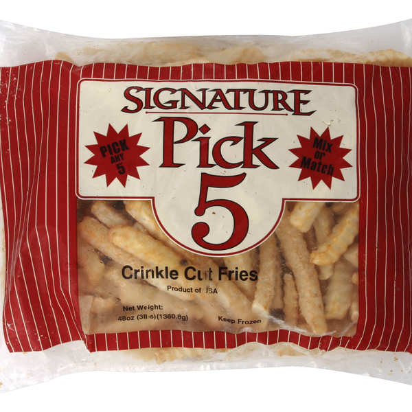 Packaged Vegetables & Fruits Signature Pick 5 Fries, Crinkle Cut hero