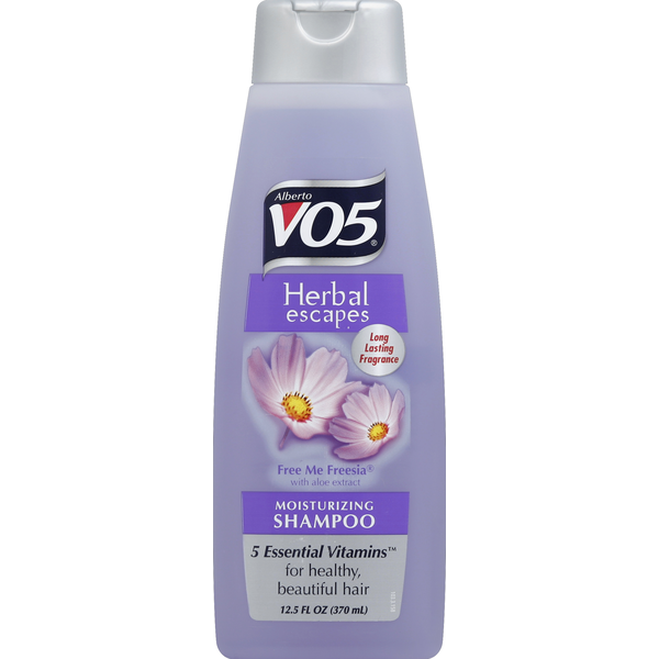 Hair Care Alberto VO5 Blooming Freesia with Aloe Vera Moisturizing Shampoo hero