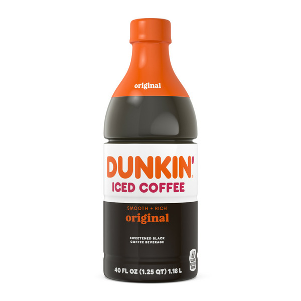 Coffee Dunkin' Original Iced Coffee Bottle hero