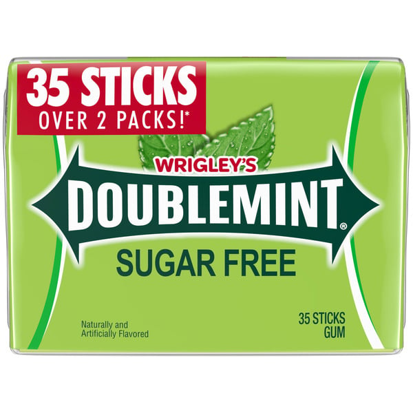 Mint & Gum Doublemint Mint Gum Chewing Gum Mega Pack Stick hero