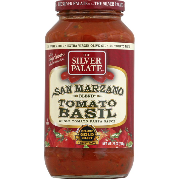 Pasta Sauce The Silver Palate San Marzano Blend Tomato Basil hero