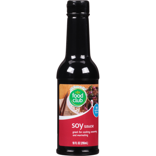 Condiments Food Club Soy Sauce hero