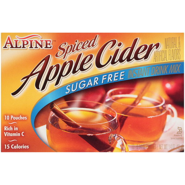 Cocoa & Drink Mixes Alpine Sugar Free Spiced Apple Cider Instant Drink Mix hero