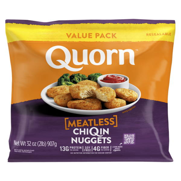 Frozen Meals Quorn Nuggets, Meatless, Value Pack hero