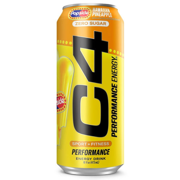 Ice Cream & Ice C4 Energy Energy Drink, Hawaiian Pineapple Popsicle hero