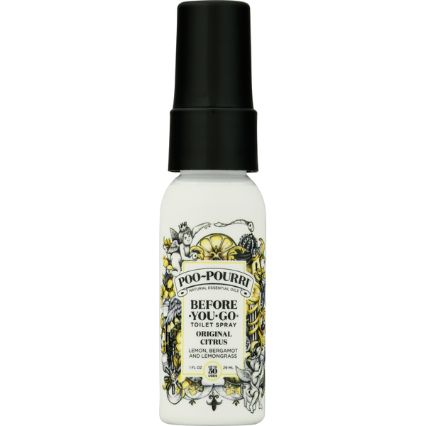 Cleaning Products Poo-Pourri Toilet Spray, Original Citrus hero