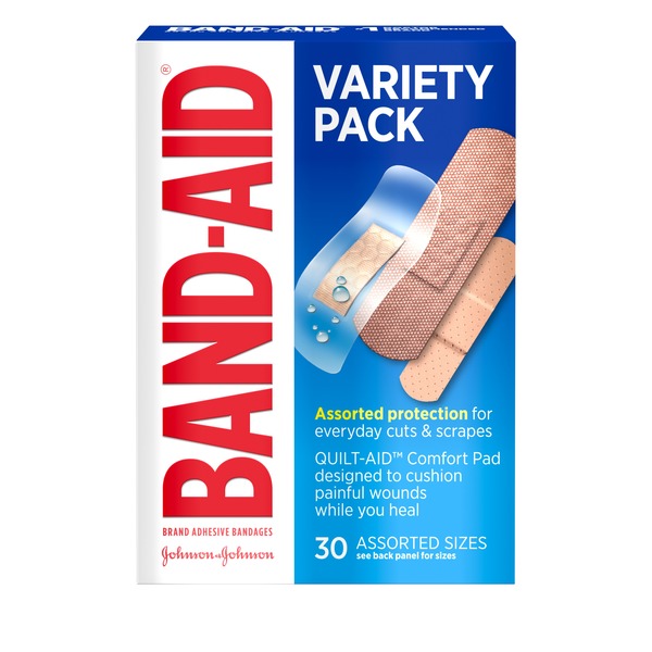 Back to School BAND-AID Adhesive Bandages Family Variety Pack hero