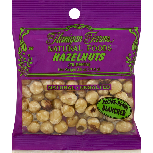 Nuts, Seeds & Dried Fruit Flanigan Farms Hazelnuts, Unsalted hero