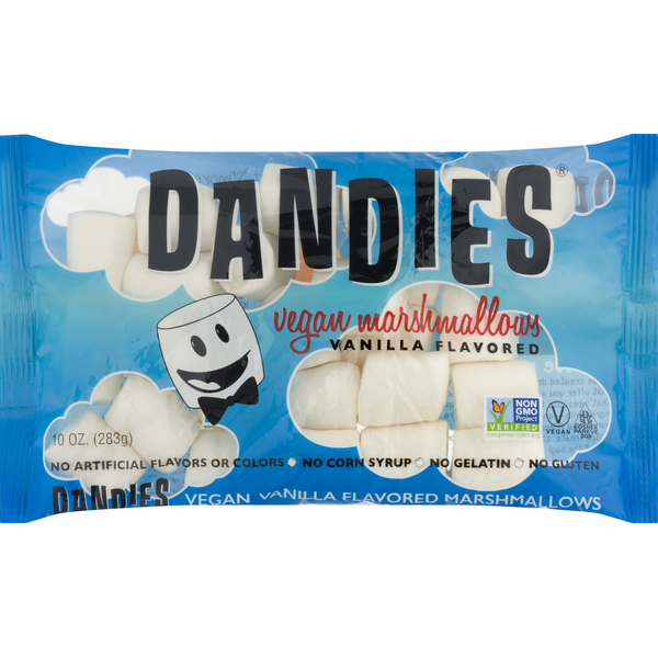 Baking Ingredients Dandies Marshmallows, Vegan, Vanilla Flavored hero