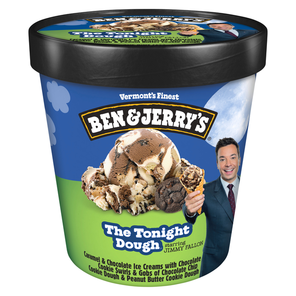 Ice Cream & Ice Ben & Jerry's The Tonight Dough® Caramel & Chocolate Ice Cream Pint hero