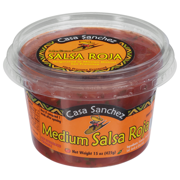 Fresh Dips & Tapenades Casa Sanchez Salsa Roja, Medium hero