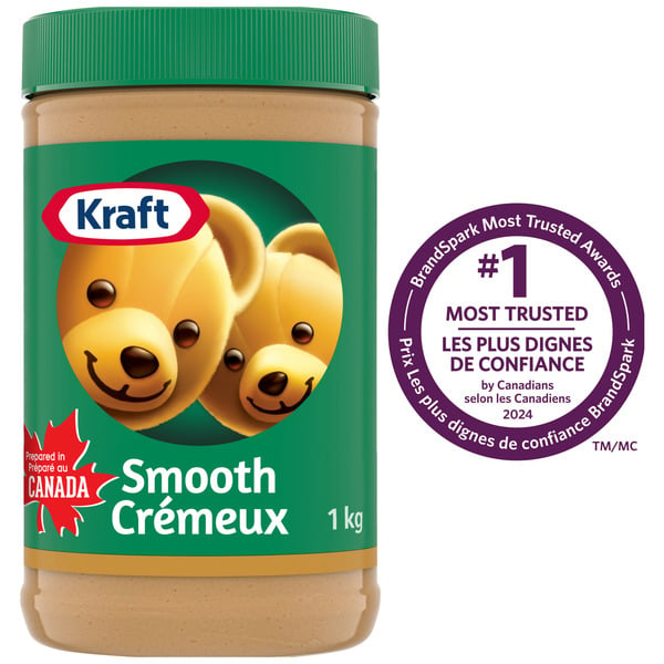 Spreads Kraft Smooth Peanut Butter hero