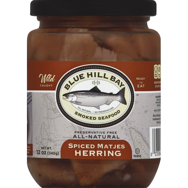 Kosher Foods Blue Hill Bay Herring, Spiced Matjes hero