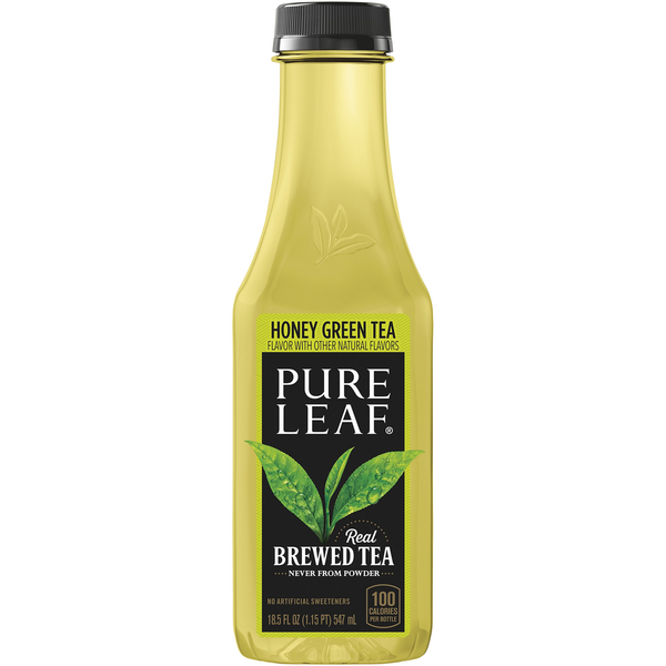 Tea Pure Leaf Honey Green Tea Real Brewed Tea hero