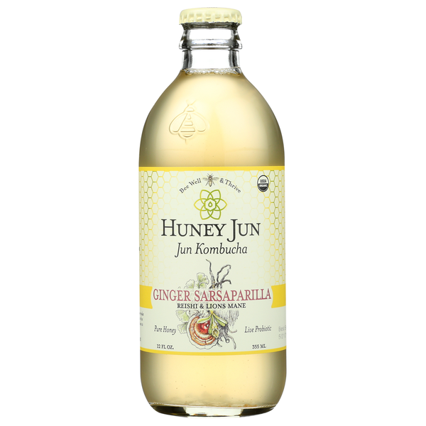 Refrigerated Huney Jun Jun Kombucha hero