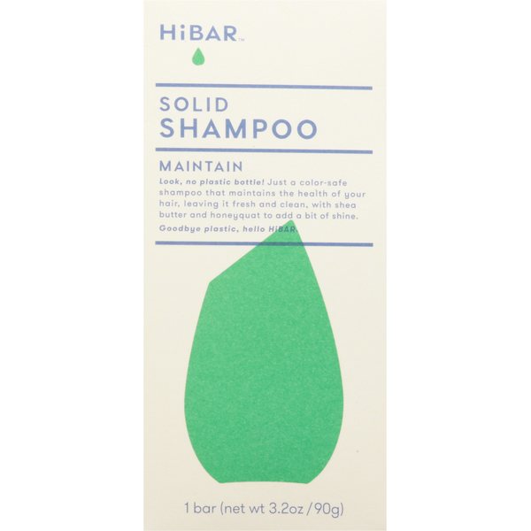 Hair Care HiBAR Shampoo, Solid, Maintain hero