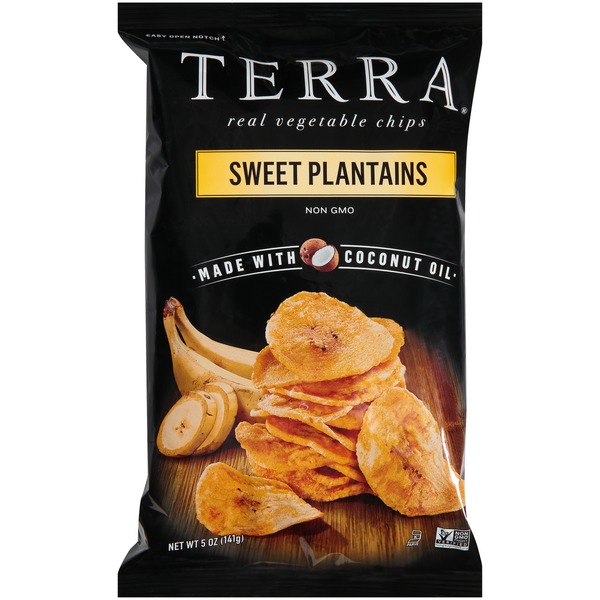 Chips & Pretzels TERRA Sweet Plantains Real Vegetable Chips hero