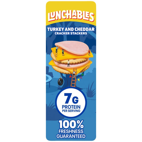 Prepared Meals Lunchables Turkey & Cheddar Cheese with Crackers Snack Kit hero