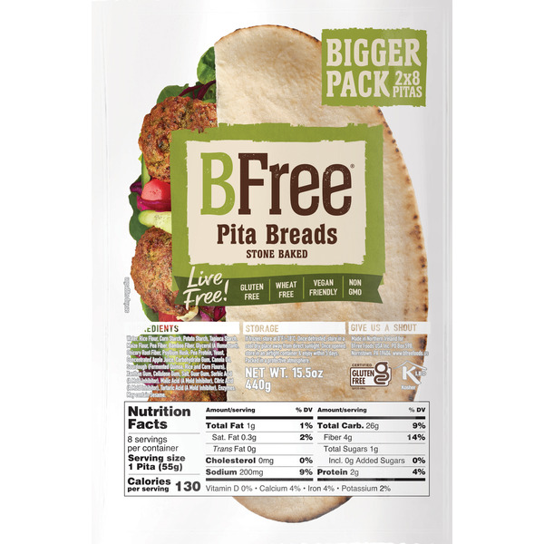 Costco BFree Gluten Free Pita Bread Same-Day Delivery Or Pickup | Instacart