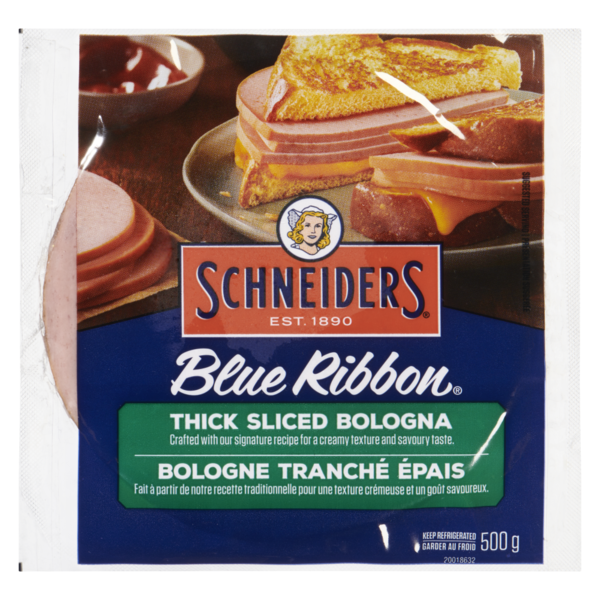 Hot Dogs, Bacon & Sausage Schneiders Blue Ribbon Thick Sliced Bologna hero