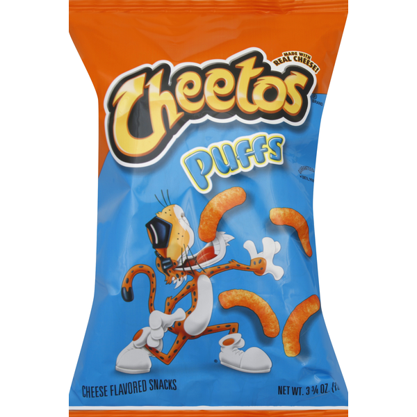 Chips & Pretzels Cheetos Cheese Flavored Snacks, Puffs hero