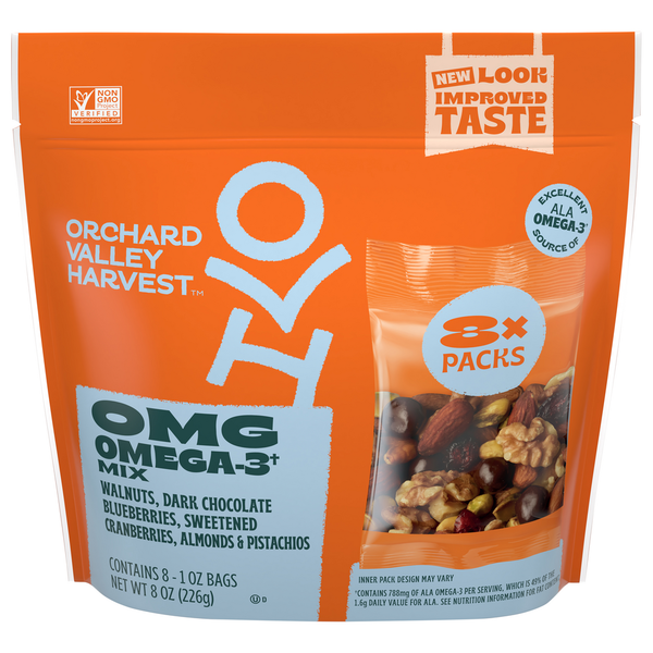 Orchard Valley Harvest Omega-3 Mix, OMG hero