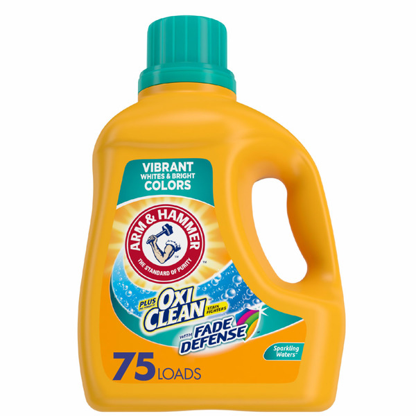 Laundry Arm & Hammer Plus Oxiclean Fade Defense hero