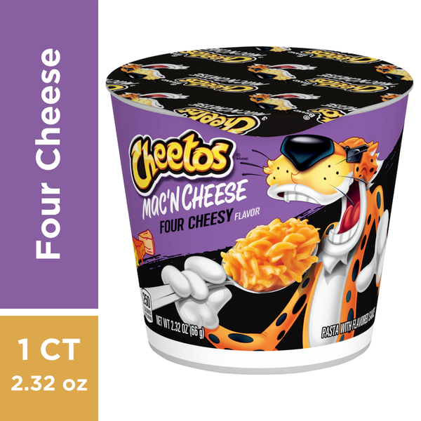 Grains, Rice & Dried Goods Cheetos Mac 'N Cheese, Four Cheesy Flavor hero