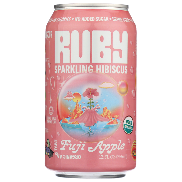 Water, Seltzer & Sparkling Water Ruby Hibiscus Water Ruby Sparkling Hibiscus- Fuji Apple hero