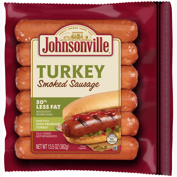 Johnsonville Turkey Smoked Sausage hero