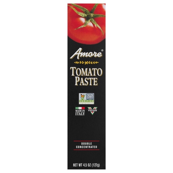 Canned & Jarred Vegetables Amore Tomato Paste, Double Concentrated hero