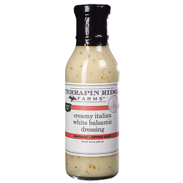 Salad Dressing & Toppings Terrapin Ridge Farms Creamy Italian White Balsamic Dressing hero