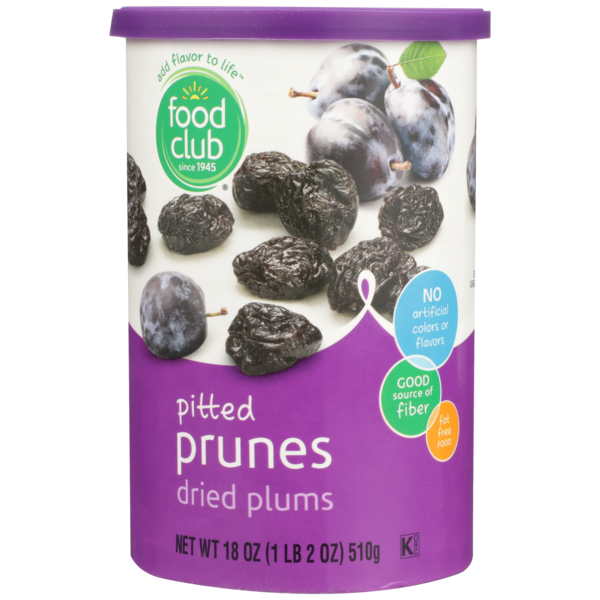 Nuts, Seeds & Dried Fruit Food Club Pitted Prunes Dried Plums hero