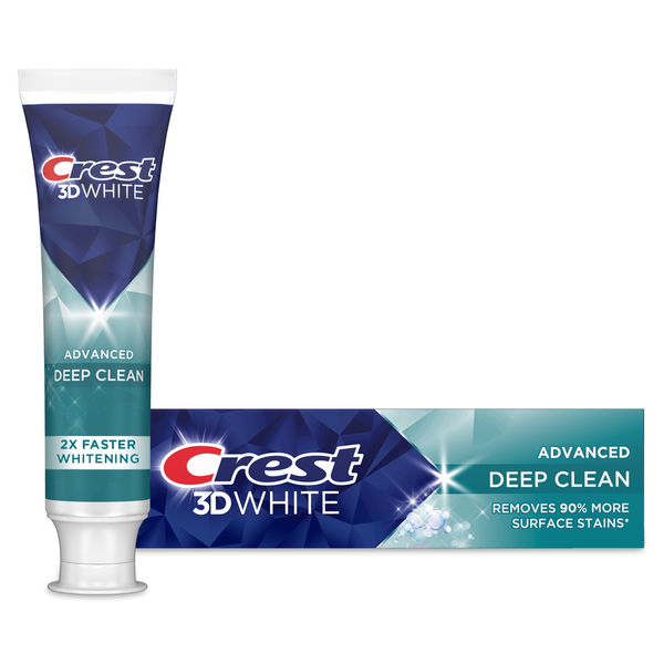 Oral Hygiene Crest 3D White Advanced Deep Clean Toothpaste hero