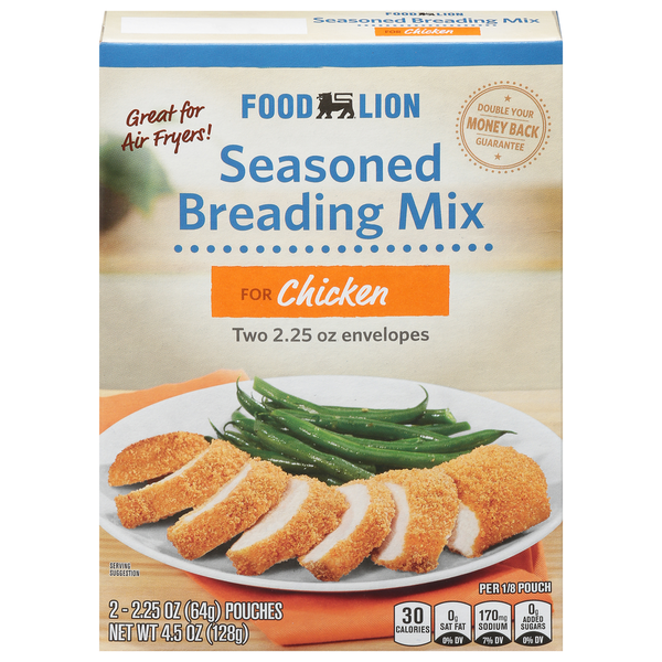 Marinades & Meat Preparation Food Lion For Chicken Seasoned Coating Mix hero