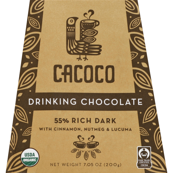 Cocoa & Drink Mixes CACOCO Organic Original Superfood Drinking Chocolate hero