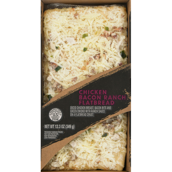 Great Kitchens Food Company Flatbread, Chicken Bacon Ranch hero