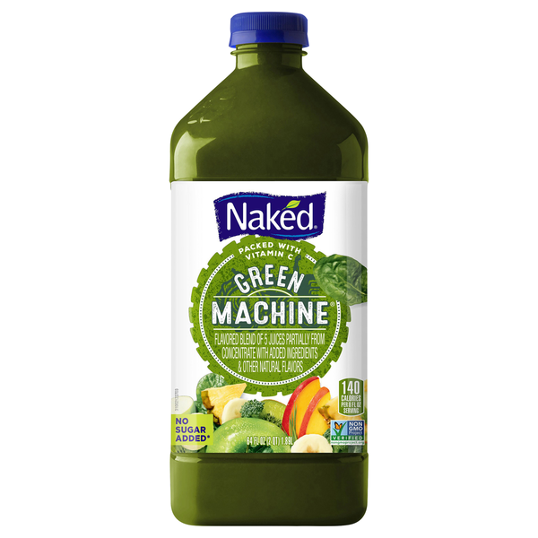 Refrigerated Naked Juice, Green Machine hero