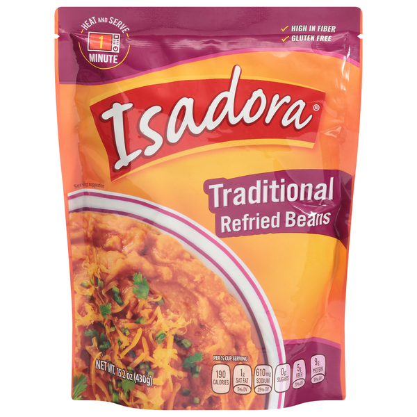 Instant Foods Isadora Refried Beans, Traditional hero